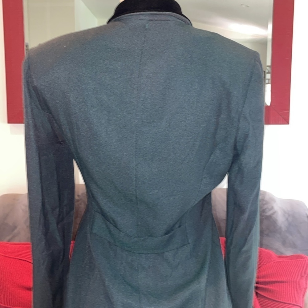Vintage- Lois Snyder Dani Max petite dress size 4 Hunter Green - Picture 5 of 8